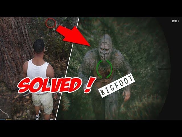 MISTERI BIGFOOT GTA 5 AKHIRNYA TERPECAHKAN !!