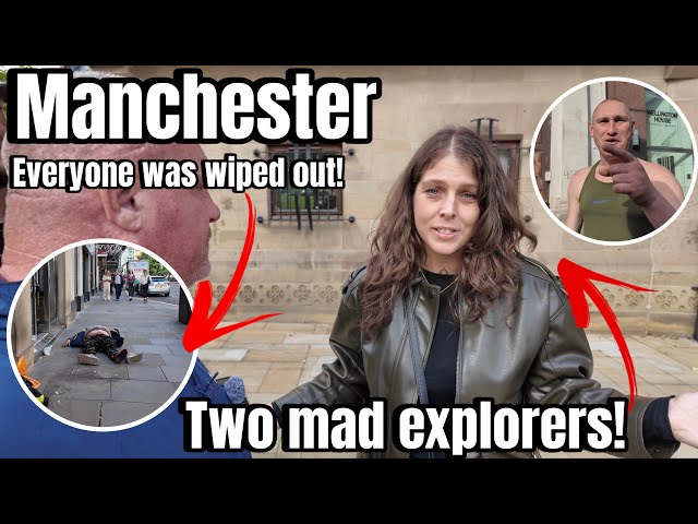 MANCHESTER - Wiped Out On Spice! The Stench Is Unbelievable & Two Mad Explorers Turn Up!