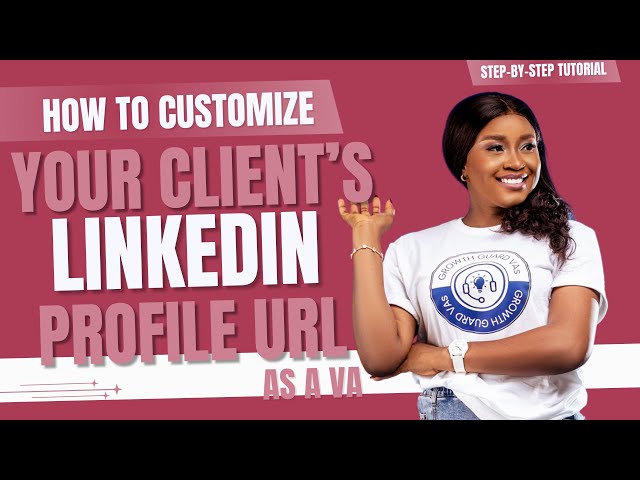 How to Customize Your Client's LinkedIn Profile URL || Help them Look Professional in 2 Minutes.
