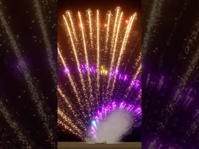 Satisfying Comet & Mine Launches #fireworkshowsimulator #fireworks