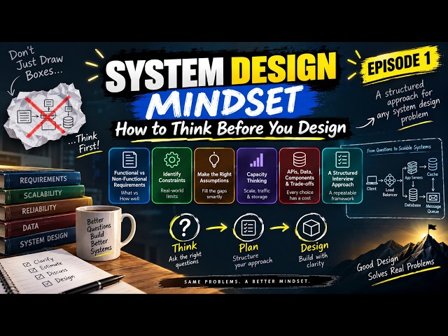 System Design Mindset: How Senior Engineers Actually Think