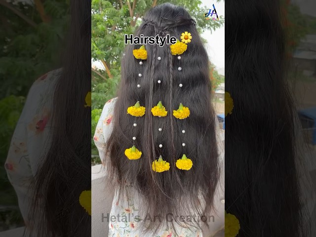 Flower 🌼 Hairstyle 💇‍♀️