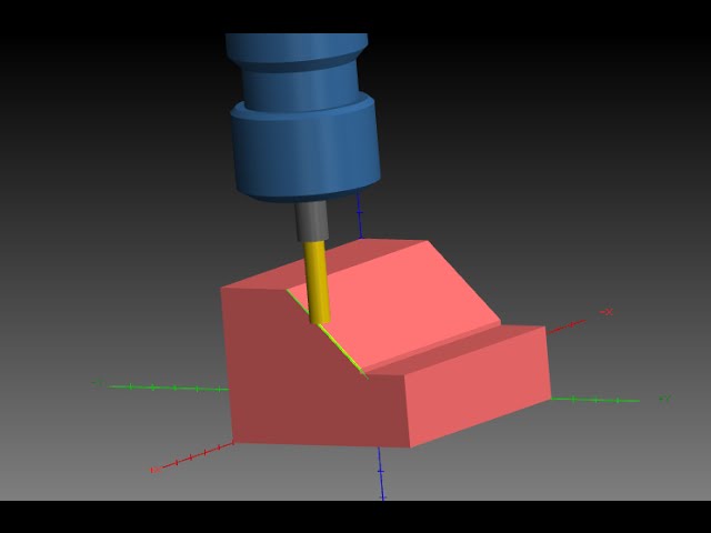 MASTERCAM TIP: 3D CHAMFER WITH END MILL