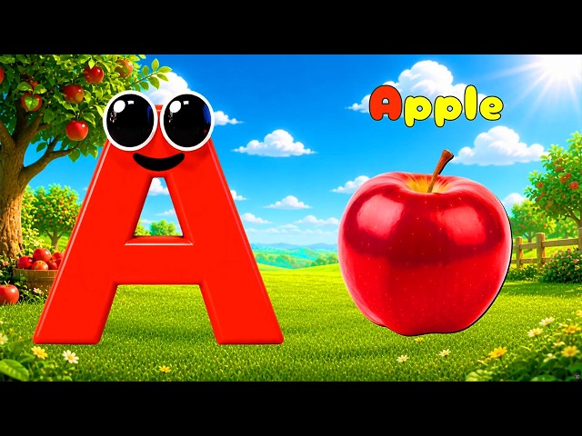 ABC Phonics Song | A Is for Apple, B Is for Baby | Learn Alphabet for Kids
