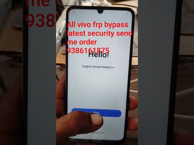 All vivo frp bypass android 15/vivo password lock kaise tode / Google account lock remove /frpbypass