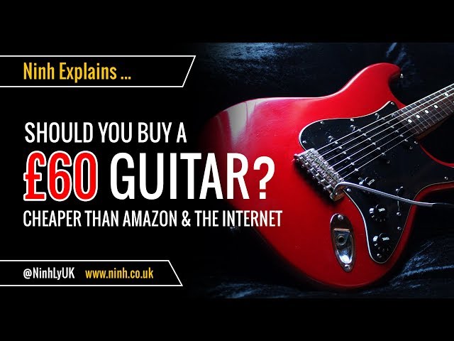 🎸 Should you buy a £60 Electric Guitar??? Glarry Stratocaster Copy for $60! 🎸