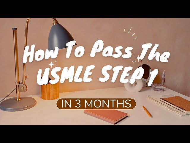 The ONLY Video You Need To Pass The USMLE STEP 1 in 2026!