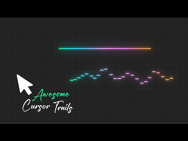 Awesome Cursor Trails  Animation Effects | GSAP