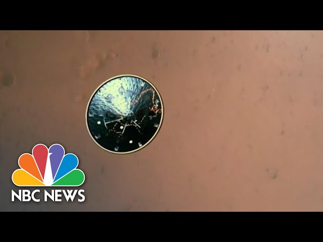 Watch: NASA Releases First Ever Video Of Perseverance Rover Landing On Mars | NBC News NOW