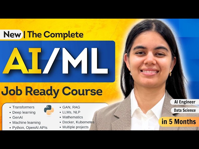 New Complete AI/ML Course | AI Engineering & Data Science | Prime 3.0 Batch 🚀