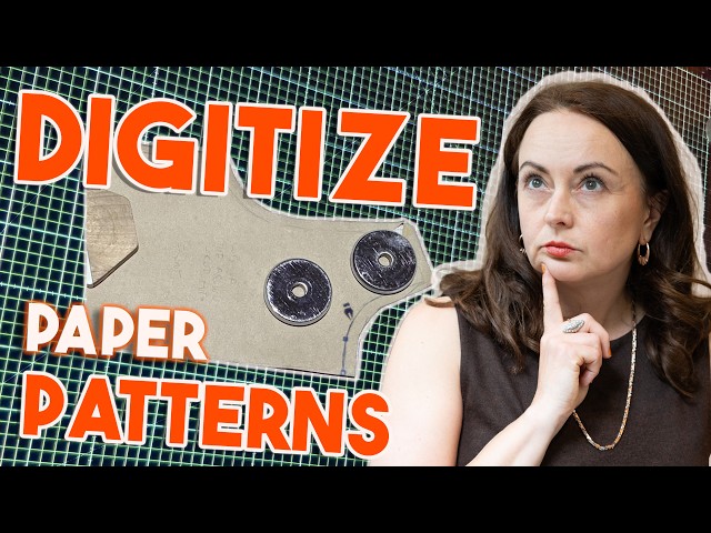 Digitise Paper Sewing Patterns into PDFs for Projector Sewing