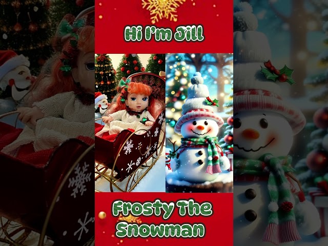 Jill & Frosty The Snowman #Ai #christmas #snowman #aiart #aianimation #jokes #winter  #purplerule