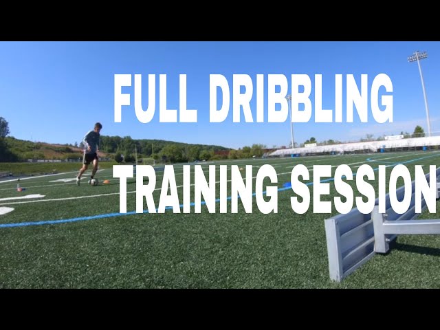 FULL DRIBBLING AND MIDFIELDER TRAINING SESSION