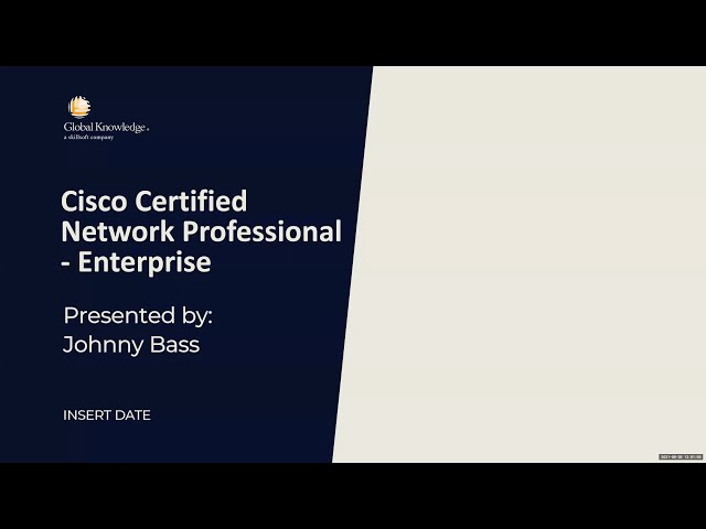 Cisco Certified Network Professional Preparation