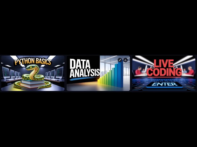 Live Coding: Python Basics & Intro to Data Analysis with NumPy