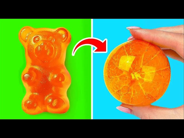 😲Postres Inusuales para Consentirte 🍊Increíbles Recetas de Gelatina de Frutas!
