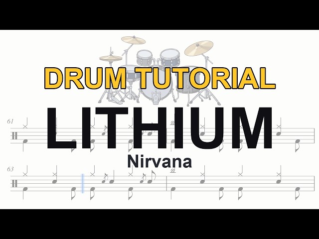 HOW TO PLAY THE LITHIUM GROOVE 🥁 #36