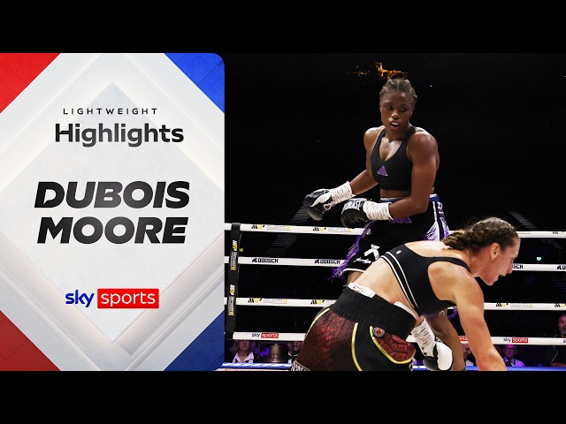 Dubois retains titles after comfortable victory! | Caroline Dubois vs Amelia Moore | Highlights
