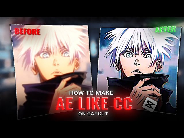 How To Make AE Like CC on CAPCUT