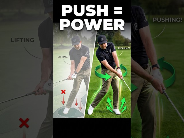 Master the Ground Force for Golf Power #golftips #golf