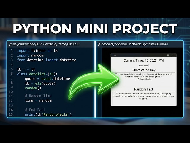 Python Mini Project