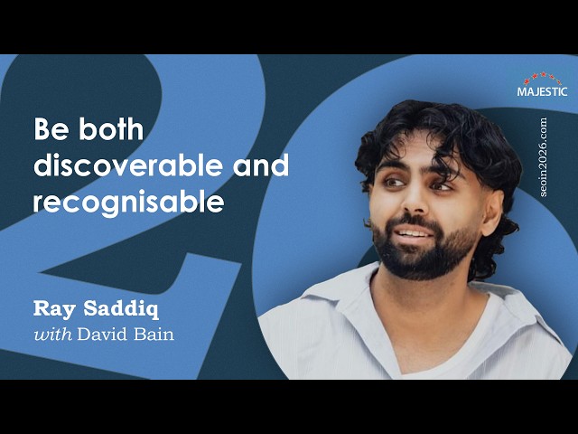 Be both discoverable and recognisable – with Ray Saddiq