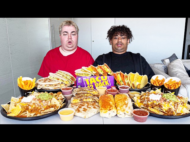 steak & foltyn do a MUKBANG!!!