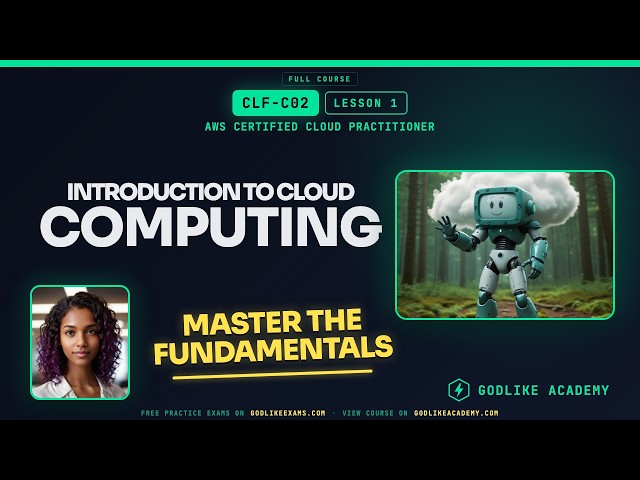 CLF-C02 AWS Certified Cloud Practitioner · Lesson 1: Cloud Computing Explained Simply