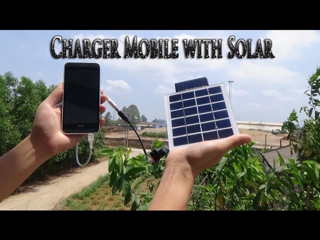 How to make USB Charger Mobile with Solar simple