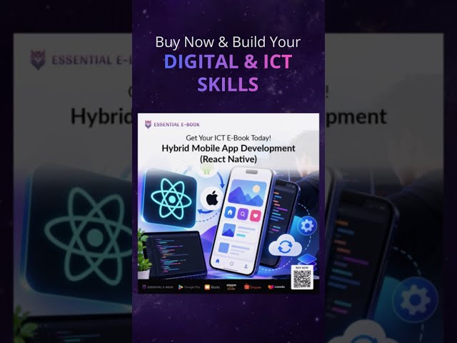 ICT e-Book: Hybrid Mobile App Development (React Native)