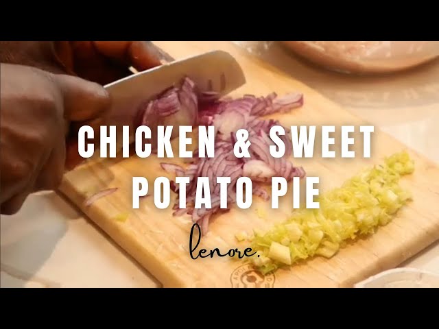 Chicken and sweet potato pie🥔 🥧