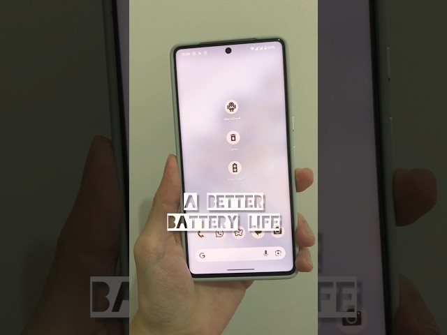BEST Android Battery Life Tweaks #pixel #tips