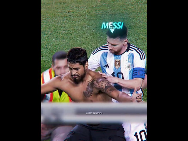 When Pitch Invader Met Messi ❤️🩹