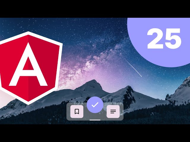 Part 25: Allowing the user to switch the background image | Angular - Build a Personal Dashboard App