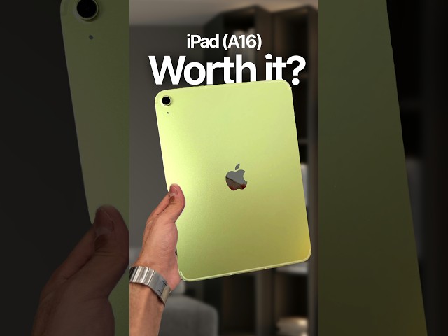 A16 iPad: The BEST Budget iPad for Everyday Tasks #apple #iPad #tech #iPadOS