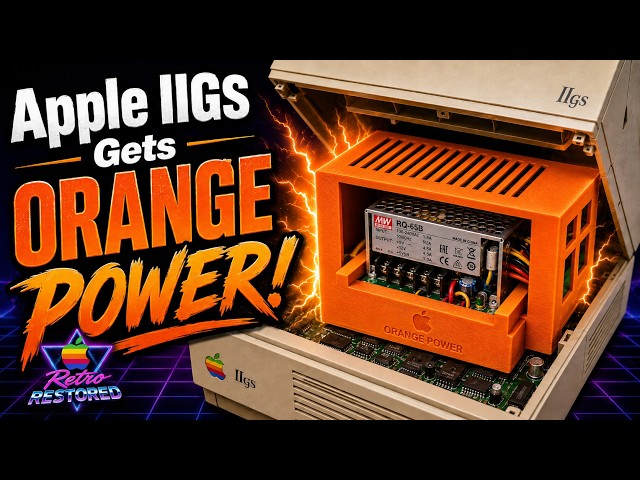 Orange Power for Apple IIGS