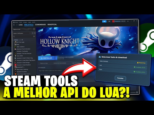 STEAM TOOLS: COMPLETE HUBCAP API GUIDE! - HOW TO GET THE KEY AND ACTIVATE - (LUA TOOLS)