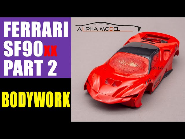 1/24 Ferrari SF90xx. Bodywork. Alpha Models AM02-0084 #2