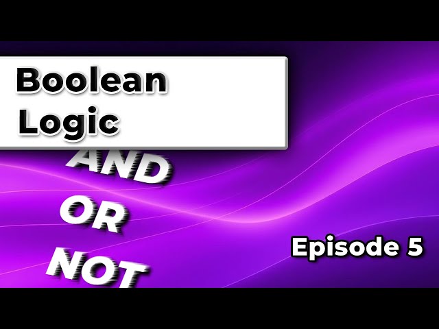 Visual Basic Tutorial #5 | Boolean Logic & AND/OR/NOT