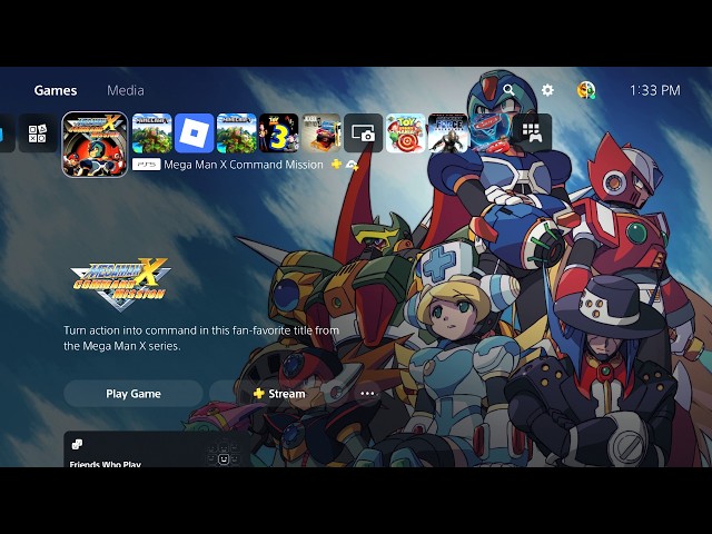 Mega Man X Command Mission (PS2) PS5 Gameplay (PS Plus Premium)