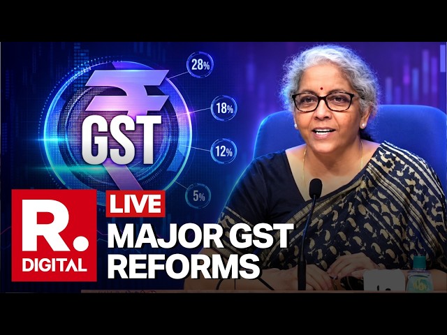 LIVE | 57th GST Council Meeting: Nirmala Sitharaman Briefs Media On Key Decisions
