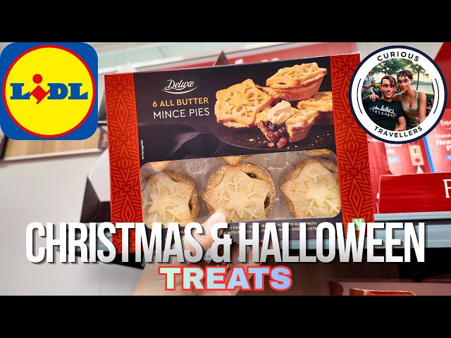 Christmas & Halloween Treats Have Arrived at LIDL - Festive Food Finds