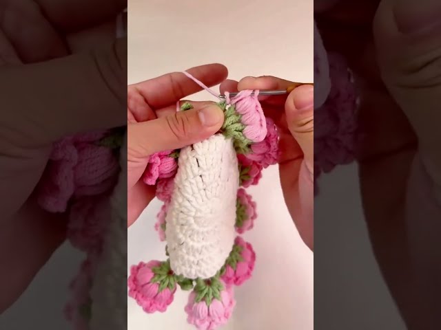 3D flower bouquet coaster