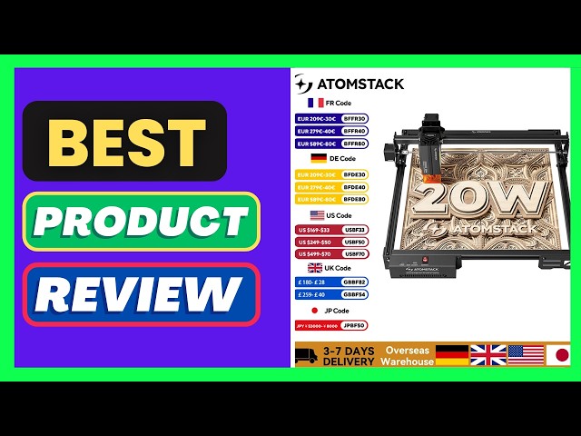 ATOMSTACK A20 PRO V2 20W Laser Engraver 0.08mm Ultra-Fine