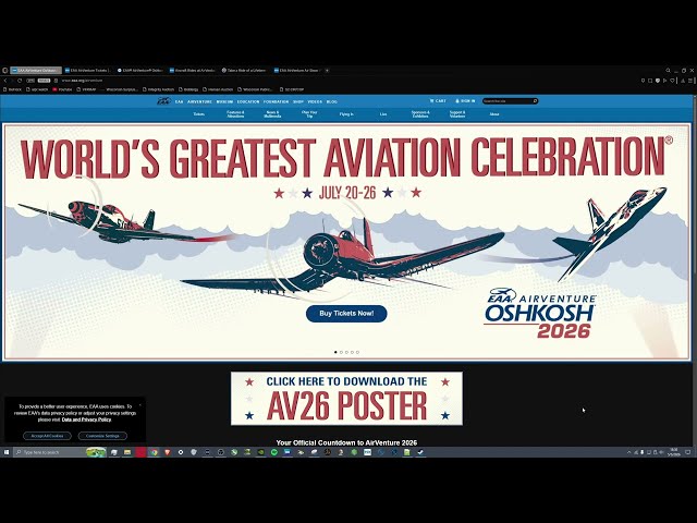 Airventure 2026 Performer line up