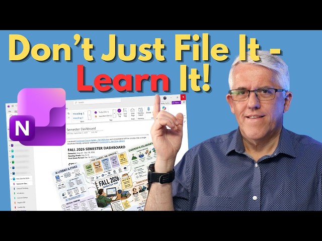 How to Use OneNote as a Student (The Setup That Actually Helps You Learn)