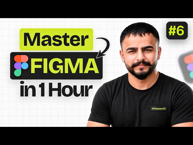 Learn Figma in 1 Hour — Complete Beginner Tutorial 2026