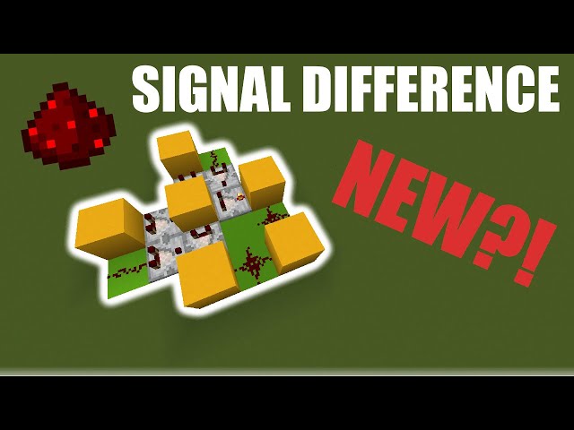 NOBODY talks about this redstone circuit - Signal Differentiator