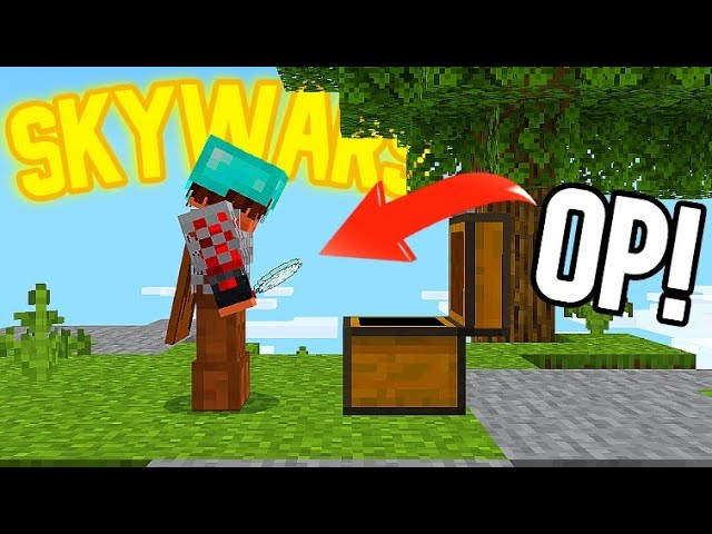 Minecraft SKYWARS BUT I DIDN'T KNOW SNOWBALLS WERE SO POWERFUL