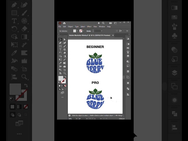 Adobe illustrator 2026-How to Create Fruit-Themed Typography #shorts #viral